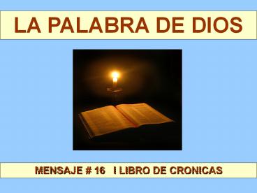 Leer la Biblia