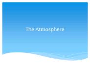 The Atmosphere