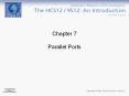 Chapter 7 Parallel Ports PowerPoint PPT Presentation