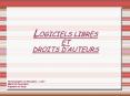 LOGICIELS LIBRES PowerPoint PPT Presentation