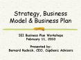 Strategy, Business Model PowerPoint PPT Presentation