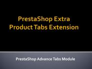 PrestaShop Advance Product tabs Module PowerPoint PPT Presentation