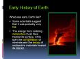 Early History of Earth PowerPoint PPT Presentation
