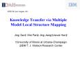 Knowledge Transfer via Multiple Model Local Structure Mapping PowerPoint PPT Presentation