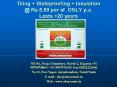 Tiling   Wateproofing   Insulation @ Rs.5.50 per sf. ONLY p.a. Lasts >20 years PowerPoint PPT Presentation