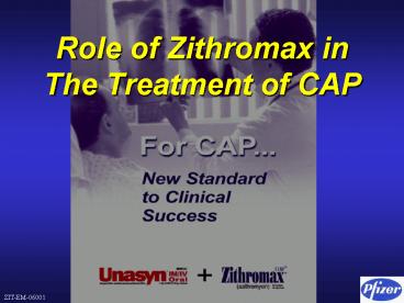 Role of Zithromax in