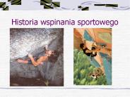 Historia wspinania sportowego