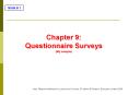 Questionnaire Surveys PowerPoint PPT Presentation