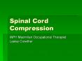 Spinal Cord Compression PowerPoint PPT Presentation