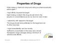 Properties of Drugs PowerPoint PPT Presentation