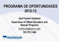 PROGRAMA DE OPORTUNIDADES 2012-13 PowerPoint PPT Presentation