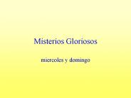 Misterios Gloriosos