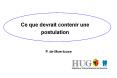 Ce que devrait contenir une postulation PowerPoint PPT Presentation