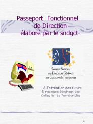 Passeport Fonctionnel  de Direction  