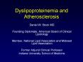 Dyslipoproteinemia and Atherosclerosis PowerPoint PPT Presentation