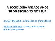 A SOCIOLOGIA AT