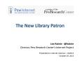 The New Library Patron PowerPoint PPT Presentation