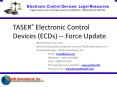 TASER PowerPoint PPT Presentation