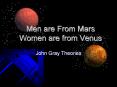Men are From Mars Women are from Venus PowerPoint PPT Presentation