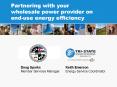 Partnering with your wholesale power provider on end-use energy efficiency PowerPoint PPT Presentation