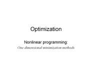 Optimization