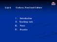 Cookery, Food And Culture PowerPoint PPT Presentation
