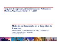 Segundo Congreso Latinoamericano de Refinaci