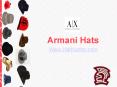 Armani Hats by HatHunter