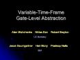 Variable-Time-Frame Gate-Level Abstraction PowerPoint PPT Presentation