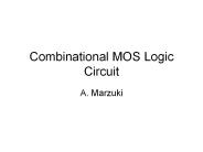 Combinational MOS Logic Circuit