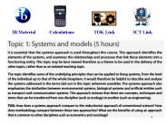 IB Material      Calculations         TOK Link        ICT Link