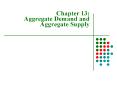 Chapter 13: Aggregate Demand and Aggregate Supply PowerPoint PPT Presentation