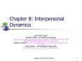 Chapter 8: Interpersonal Dynamics PowerPoint PPT Presentation
