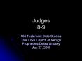Judges 8-9 PowerPoint PPT Presentation