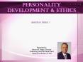 PERSONALITY DEVELOPMENT PowerPoint PPT Presentation