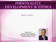 PERSONALITY DEVELOPMENT