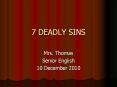 7%20DEADLY%20SINS PowerPoint PPT Presentation