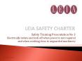 LEIA SAFETY CHARTER PowerPoint PPT Presentation