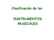 Clasificaci