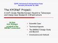 The KM3NeT Project: A km3 PowerPoint PPT Presentation