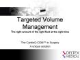 Targeted Volume Management The right amount of the right fluid at the right time PowerPoint PPT Presentation