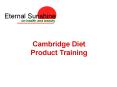 Cambridge Diet Product Training PowerPoint PPT Presentation