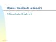 Module 7 Gestion de la m PowerPoint PPT Presentation
