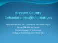 Brevard County Behavioral Health Initiatives PowerPoint PPT Presentation