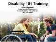 Disability 101 Training PowerPoint PPT Presentation