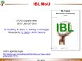 IBL MoU PowerPoint PPT Presentation