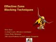 Effective Zone Blocking Techniques PowerPoint PPT Presentation