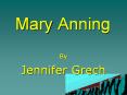 Mary Anning PowerPoint PPT Presentation