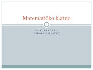 Maturski rad