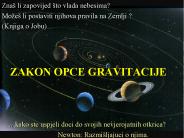 ZAKON OPCE GRAVITACIJE